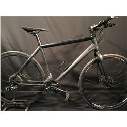 GREY CANNONDALE URBAN 24 SPEED HYBRID BIKE