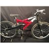 Image 1 : RED 21 SPEED FULL SUSPENSION MOUNTAIN BIKE
