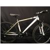Image 1 : WHITE 24 SPEED FRONT SUSPENSION MOUNTAIN BIKE
