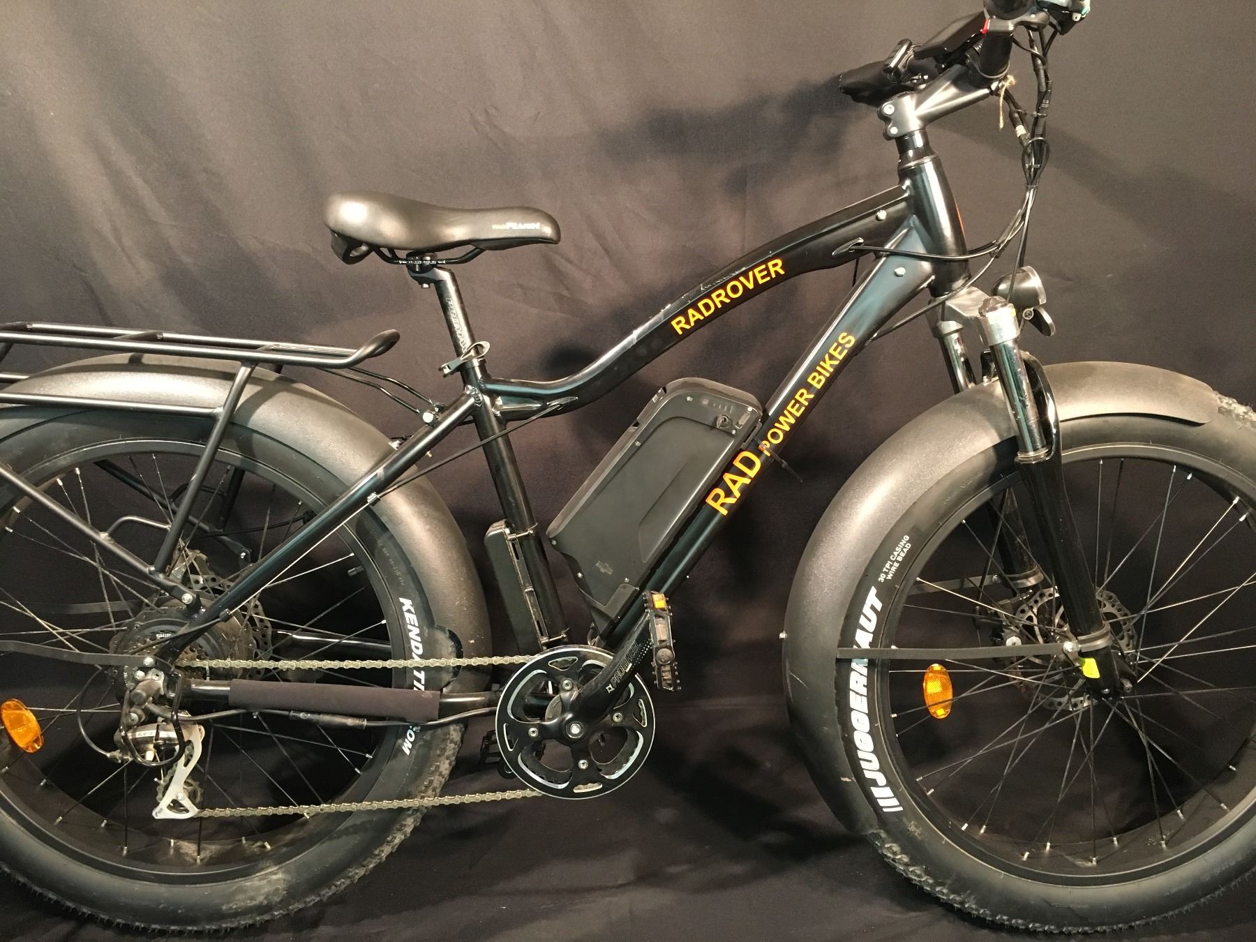 Rad Rover 7 BLACK RAD POWER BIKES RADROVER 7 SPEED FRONT SUSPENSION ELECTRIC ASSIST ...