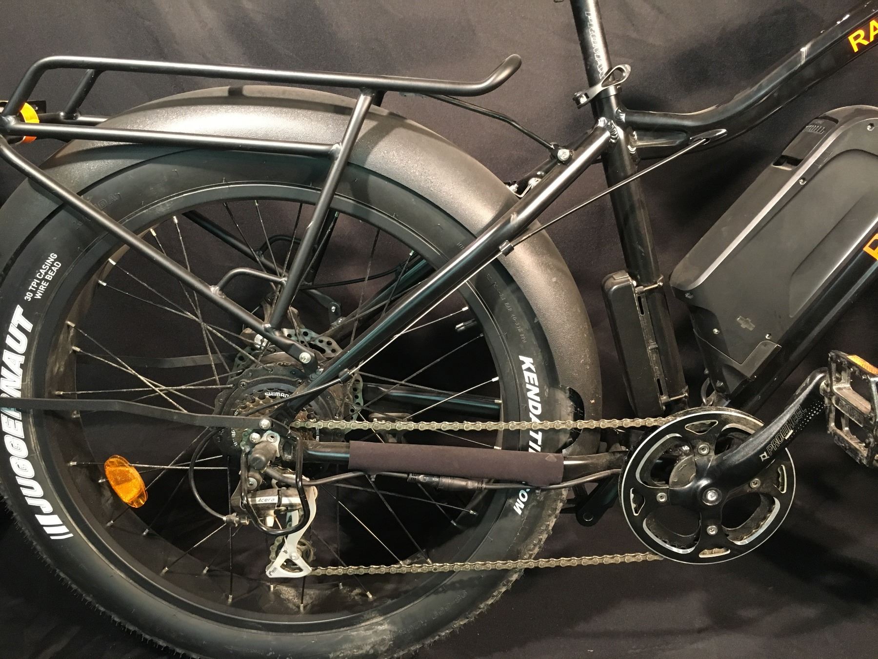 Rad Rover 7 BLACK RAD POWER BIKES RADROVER 7 SPEED FRONT SUSPENSION ELECTRIC ASSIST ...