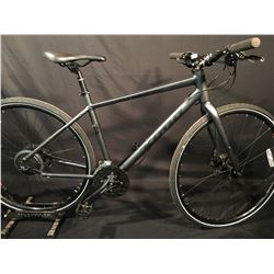 GREY KONA DEW PLUS 27 SPEED HYBRID BIKE