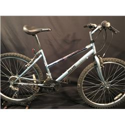 BLUE CARRERA MALI 18 SPEED MOUNTAIN BIKE