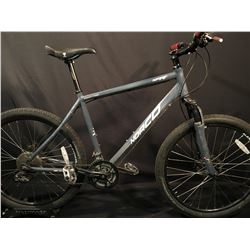 GREY NORCO XFR 24 SPEED FRONT SUSPENSION MOUNTAIN BIKE WITH FULL DISC BRAKES