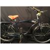 Image 1 : BLUE MANHATTAN FLYER DELUXE 6 SPEED CRUISER BIKE