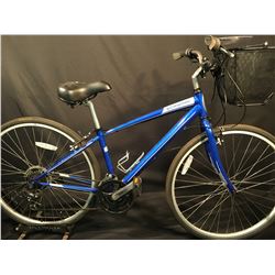 BLUE SCHWINN 21 SPEED HYBRID BIKE
