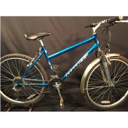 BLUE INFINITY 21 SPEED FRONT SUSPENSION MOUNTAIN BIKE
