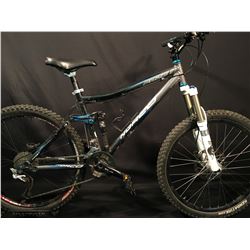 GREY NORCO FAZE 1 20 SPEED FULL SUSPENSION DOWNHILL MOUNTAIN BIKE WITH FULL HYDRAULIC DISC BRAKES