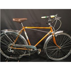 ORANGE MACLEODS HIAWATHA MADE IN JAPAN 5 SPEED ROAD BIKE