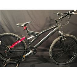BLACK IRONHORSE 21 SPEED FULL SUSPENSION MOUNTAIN BIKE