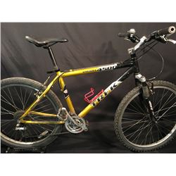YELLOW TREK 4500 24 SPEED FRONT SUSPENSION MOUNTAIN BIKE