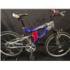 Image 1 : BLUE INFINITY QUARK 21 SPEED FULL SUSPENSION MOUNTAIN BIKE