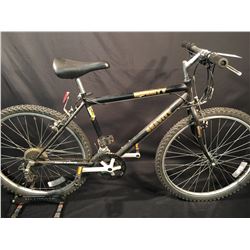 BLACK INFINITY GRAVITY 18 SPEED MOUNTAIN BIKE