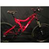Image 1 : RED NORCO SIX ONE 9 SPEED FULL SUSPENSION DOWNHILL MOUNTAIN BIKE WITH FULL HYDRAULIC DISC BRAKES