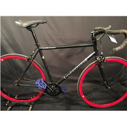 BLACK KONA PADDY WAGON SINGLE SPEED ROAD BIKE