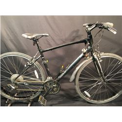 BLACK MARIN FAIRFAX 24 SPEED HYBRID BIKE