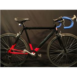 BLACK CCM 27 SPEED ROAD BIKE