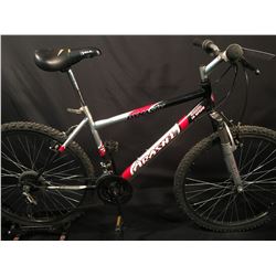 GREY ARASHI DYNASTY 18 SPEED FRONT SUSPENSION MOUNTAIN BIKE