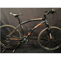 BLACK DIADORA CORSO 21 SPEED FRONT SUSPENSION MOUNTAIN BIKE WITH FULL DISC BRAKES