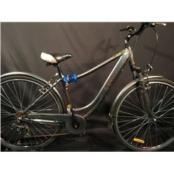 GREY INFINITY MONACO 6 SPEED FRONT SUSPENSION ROAD BIKE