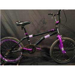 BLACK SIMS EVIL SINGLE SPEED BMX BIKE