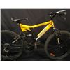 Image 1 : YELLOW SUPERCYCLE MENACE 21 SPEED FULL SUSPENSION MOUNTAIN BIKE