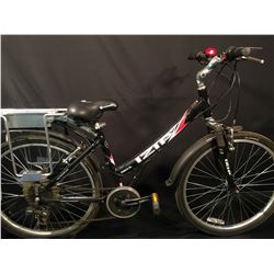 BLACK IZIP TRAILZ AL 7 SPEED FRONT SUSPENSION ELECTRIC ASSIST BIKE - NO CHARGER