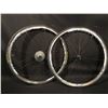 PAIR OF CAMPAGNOLO KHAMSIN 10 SPEED ROAD WHEELS
