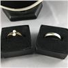 Image 4 : 4 PIECES TOTAL, 1 - LADIES 18KT YELLOW GOLD & RHODIUM FINISH DIAMOND DRESS RING, INCL 12 ROUND