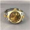 1 PIECE TOTAL, 1 - LADIES ROLEX WRIST WATCH, OYSTER PERPETUAL DATEJUST. STAINLESS STEEL ROUND
