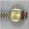 Image 4 : 1 PIECE TOTAL, 1 - LADIES ROLEX WRIST WATCH, OYSTER PERPETUAL DATEJUST. STAINLESS STEEL ROUND