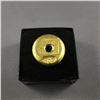 Image 1 : 1 PIECE TTL. 1 - 24KT YELLOW GOLD ROUND SHAPED CHINESE 1 TAEL BULLION DISK. WEIGHT OF PIECE IS