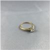 Image 3 : ONE LADIES 14KT YELLOW GOLD AND 18KT WHITE GOLD DIAMOND SET ENGAGEMENT OR DRESS RING, CLASSIC