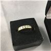 Image 2 : LADIES 18K YELLOW GOLD DIAMOND ANNIVERSARY OR DRESS RING.  CHANNEL SET WITH 6 ROUND BRILLIANT CUT