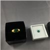 Image 2 : ONE 20KT YELLOW GOLD NATURAL BURMESE JADEITE GENTS RING.  SOLITAIRE DESIGN WITH AN OVAL SHAPED
