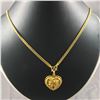 Image 2 : ONE 22-24KT YELLOW GOLD CURBED LINK CHAIN 52CM LONG REPLACEMENT VALUE: $2950.00.