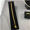Image 4 : ONE 22-24KT YELLOW GOLD CHAIN 50CM LONG REPLACEMENT VALUE: $2500.00. ONE 22-24KT YELLOW GOLD HEART