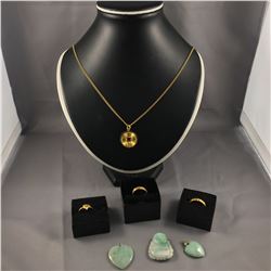 22-24KT YELLOW GOLD CURBED LINK CHAIN 53CM LONG REPLACEMENT VALUE:$1200. ONE 22-24KT YELLOW GOLD