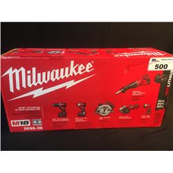 MILWAUKEE M18 CORDLESS 6-TOOL COMBO KIT