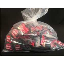 BAG OF MILWAUKEE 33 FOOT MAGNETIC TAPE MEASURES