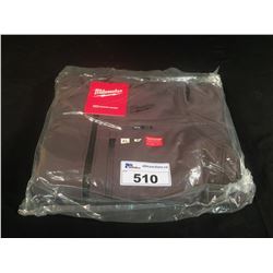 GREY MENS MILWAUKEE M12 HEATED JACKET - SIZE XL - NO BATTERY