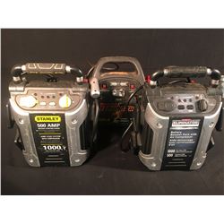 LOT OF ASSORTED BATTERY JUMPER/BOOSTER PACKS