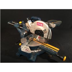 RYOBI 10 INCH SLIDING COMPOUND MITRE SAW WITH LASER GUIDE