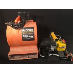 WAGNER PROCOAT PAINT SPRAYER & RIDGID 3 SPEED AIR MOVER
