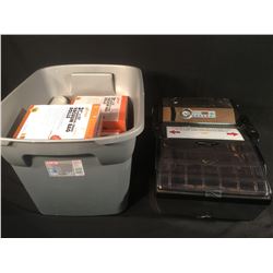 VACMASTER VP112 STAINLESS STEEL CHAMBER VACUUM SEALER WITH BIN OF VACUUM BAG ROLLS