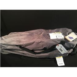 LOT OF 4 GREY FOLDING MOON CHAIRS