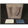 Image 1 : GREY KATE SPADE HANDBAG & 2 KATE SPADE WALLETS