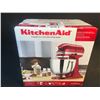 RED KITCHENAID TILT-HEAD STAND MIXER - 5 QUART