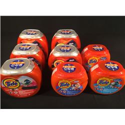 8 CONTAINERS OF TIDE PODS LAUNDRY DETERGENT