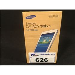 SAMSUNG GALAXY TAB 3 SMARTPHONE- WIFI, 8 GB, 7 INCH